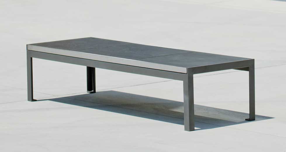 Area - Backless bench - Sienne