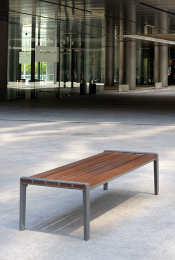 Area - Backless bench - Athènes